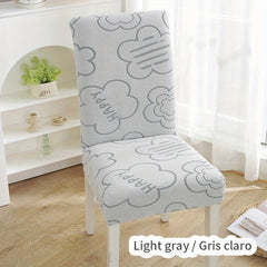 Jacquard Chair Cover Seat Protector for Restaurant Kids - Removable Washable