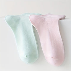 6 Pairs Solid Mesh Socks Women's Stockings