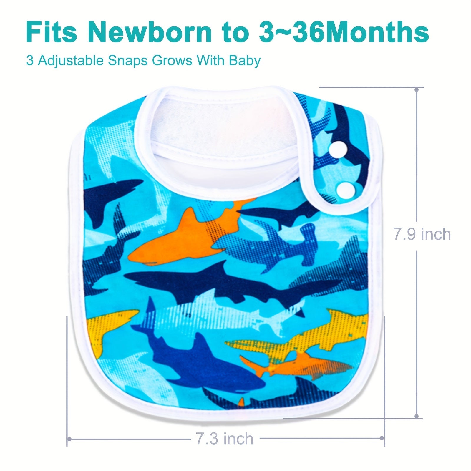 4 Pcs Baby Bibs 100 Organic Cotton Bandana Drool Bibs Set Girls 3 36 Months