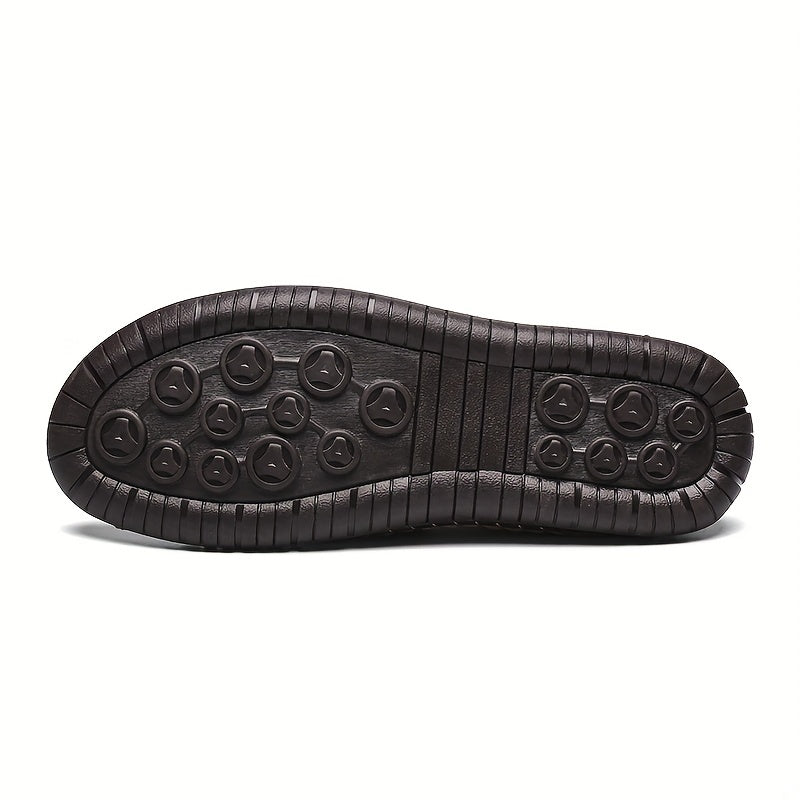 Men's Stitch Slip On Walking Shoes Casual Outdoor Anti skid Sneakers