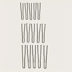 100 Pcs U-shaped Hair Clips Bobby Clips Hair Accessories