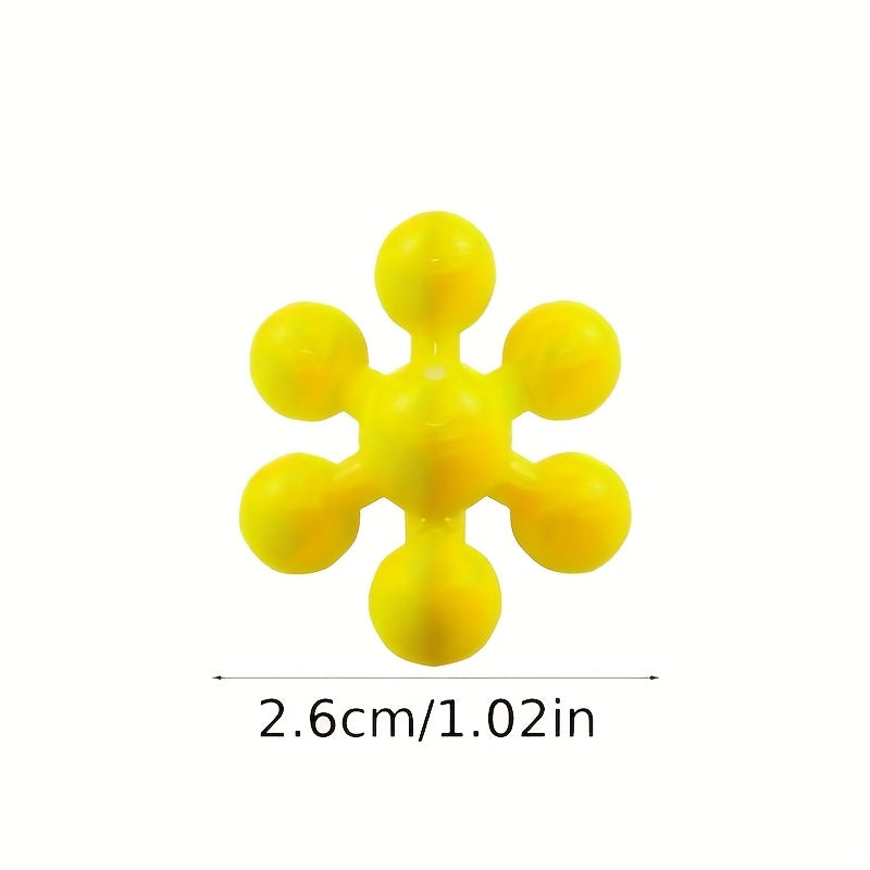 Plum Blossom 3D Snowflake Interlocking Puzzle Building Blocks Set