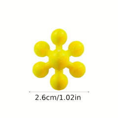 Plum Blossom 3D Snowflake Interlocking Puzzle Building Blocks Set