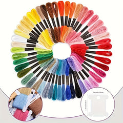 50-100pcs DIY Cross Stitch Thread Embroidery Thread Winder