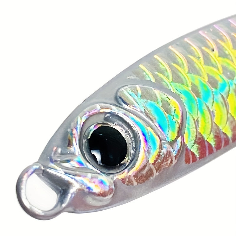 4pcs Metal Jig Sea Fishing Hard Bait Fishing Accessories