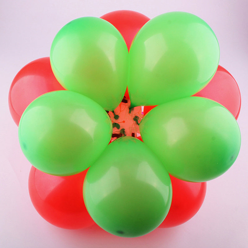 10 Pcs Plume Shaped Balloon Clips for Events
