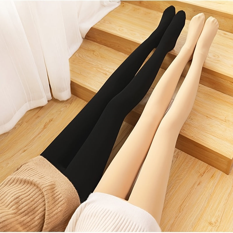 Women's Plush Lined Sweatpants Thermal Joggers Winter Lounge Pants