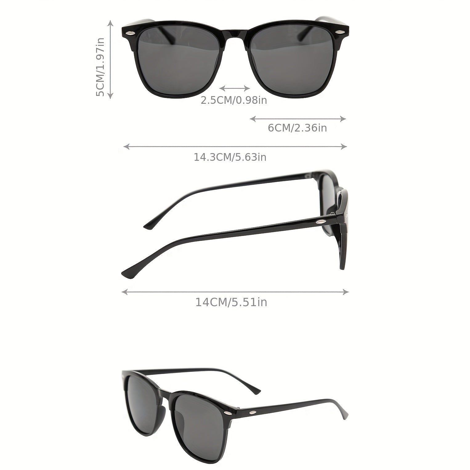 Vintage Polarized Sunglasses for Men