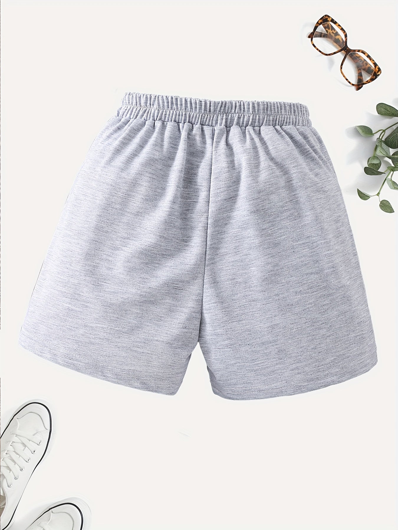 Girls' Lobster Graphic Casual Shorts with Pockets