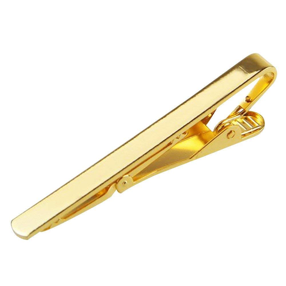 Metal Necktie Tie Bar Clasp Clip Clamp Pin Men's Women's Tie Clip