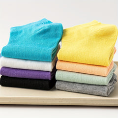 8 Pairs Crew Ankle Socks Comfy & Breathable All-match Socks Women's Stockings