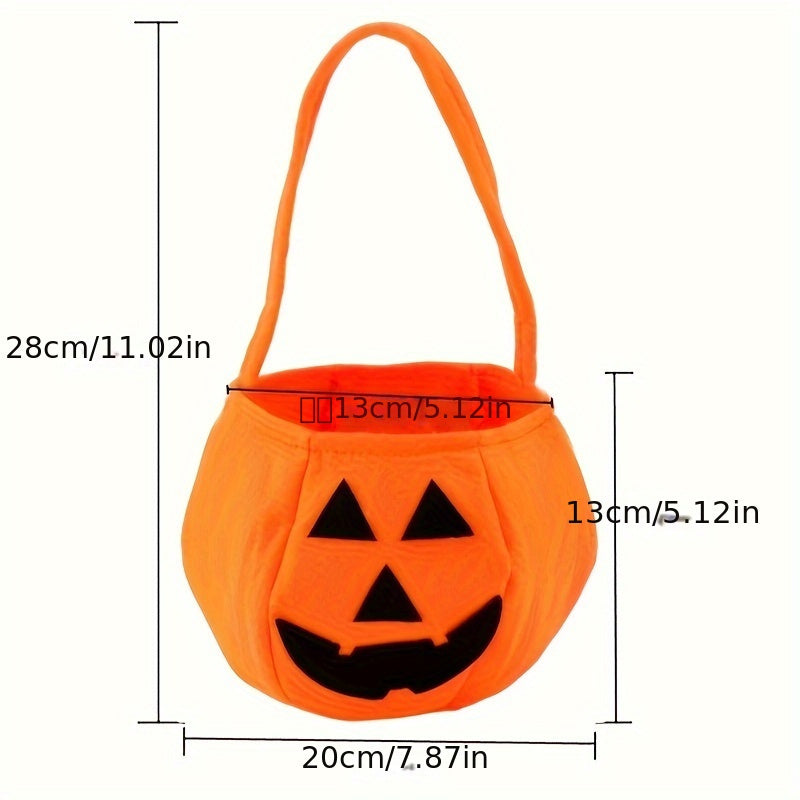 Portable Pumpkin Bag Non-woven Halloween Supplies