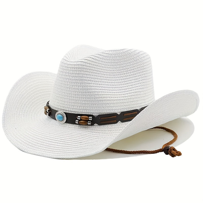 Vintage Gem Sun Hat Cowboy Hat For Adult
