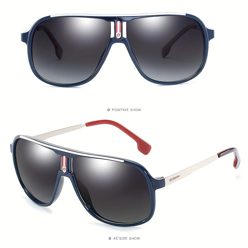 Men's Metal Frame Sports Sunglasses for Outdoor Activities