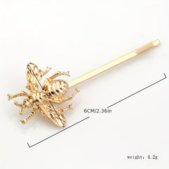 Bohemian Insect Hair Clips Set - Fashionable Hair Accessories