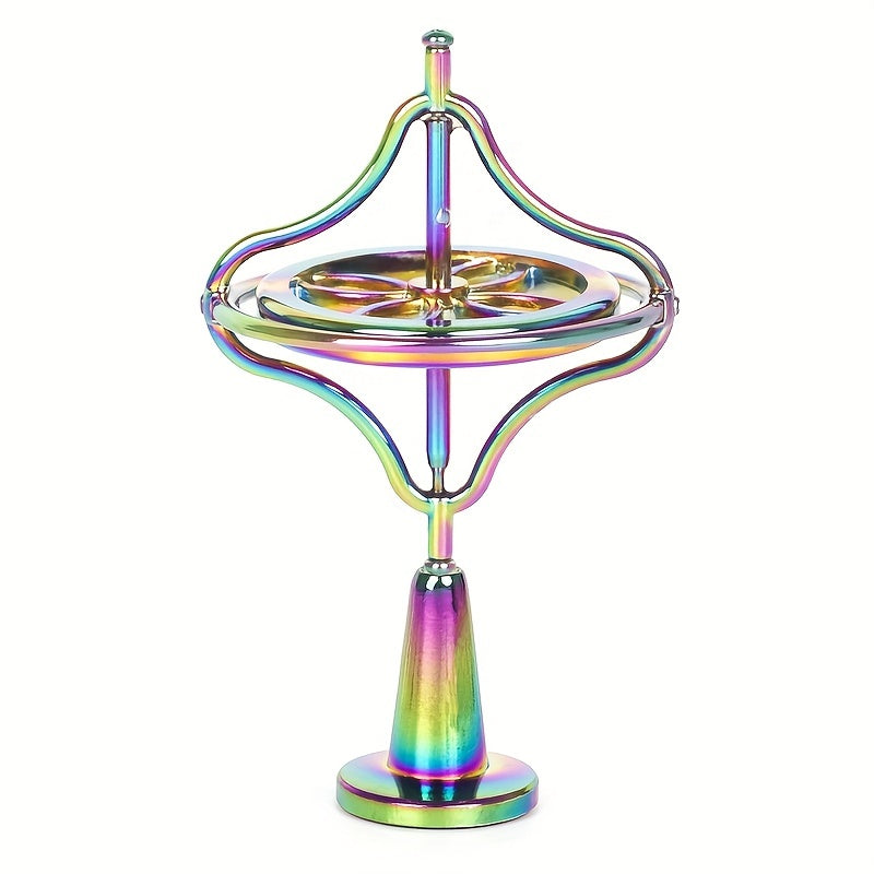 Colorful Fingertip Spinner Zinc Alloy Stress Relief Toy