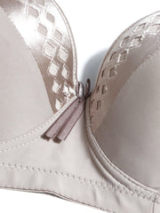 Bow Tie Push Up Bra Comfy & Breathable Women's Lingerie