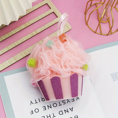 Rainbow Sponge Bath Ball for Kids