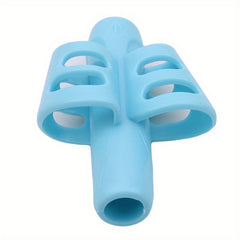 2 Pcs Two Finger Grip Silicone Baby Writing Tool