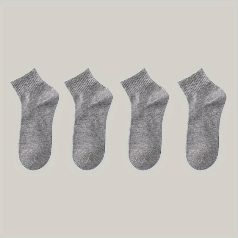 Women's Ribbed Short Socks Breathable & Comfy Stockings