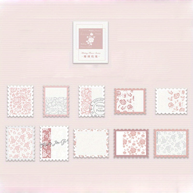 20pcs 3.5In 2.8In Stamp Sticky Notes