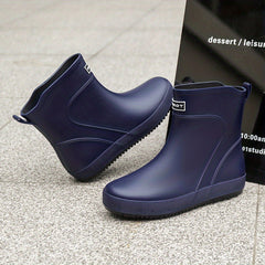 Men's Waterproof Rain Boots Non-slip Outdoor Work Fishing Shoes