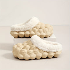 Soft Fleece House Shoes for Boys and Girls - Non Slip Bottom