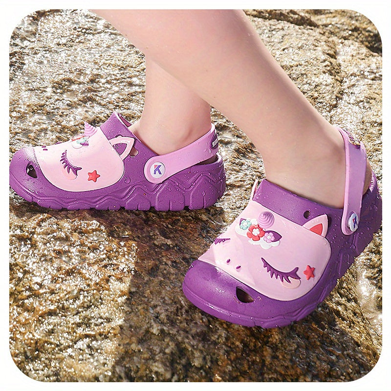 Toddler Kids Animal Print Slippers for Spring and Summer