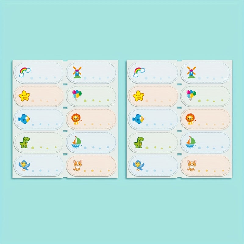Custom Name Fabric Tags - Personalized Student Name Tags