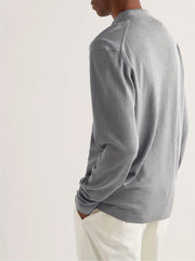 Retro Letter Pattern Knit Polo Sweater Men's Casual Lapel Pullover