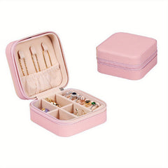 Mini Jewelry Travel Case Small Travel Jewelry Organizer Portable Jewelry Box