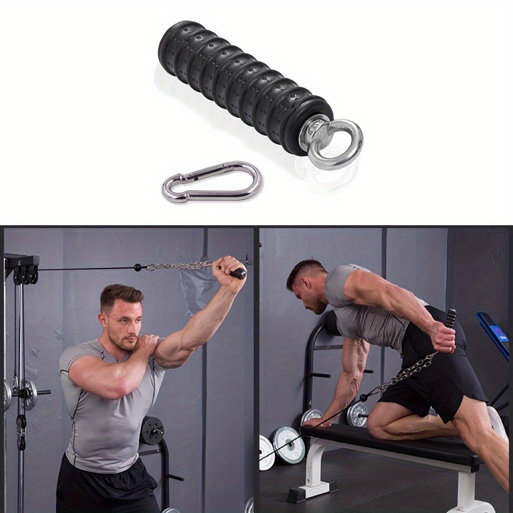 Tricep Training Handle Pull Up Hand Grips for Cable Machine Push Down Gym Handle