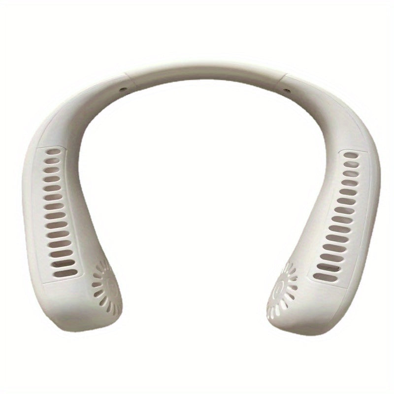 Rechargeable Portable Neck Fan, Long Life, Mute, No Hakaze