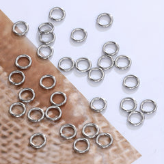 200pcs Stainless Steel Jump Rings for Jewelry Making