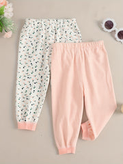 Toddler Girls Leggings 2pcs Cotton Casual Trousers Set