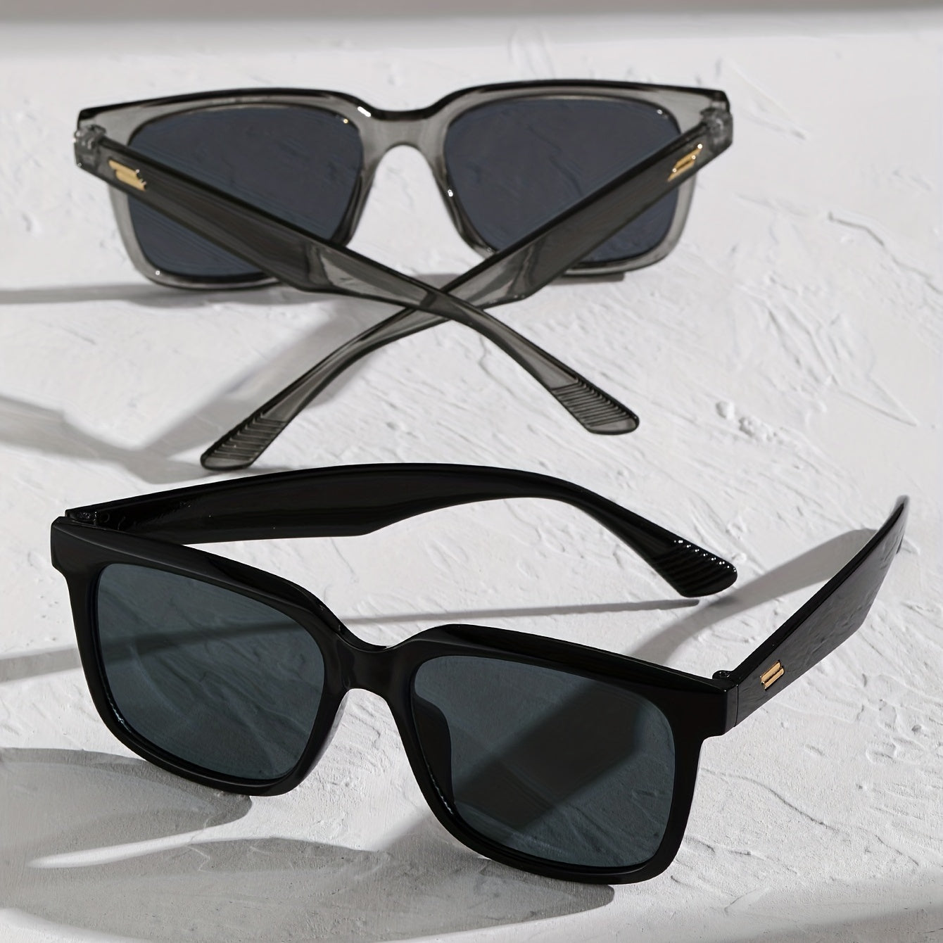 Square Sunglasses Anti Glare for Driving Beach Travel UV400