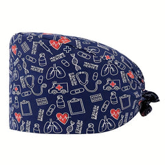 Embroidered Printed Working Hat Cartoon Nurse Hat