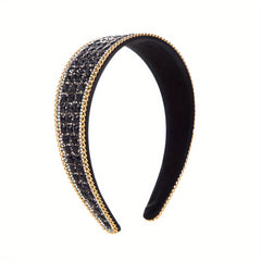 Baroque Style Crystal Head Hoop Hair Accessories