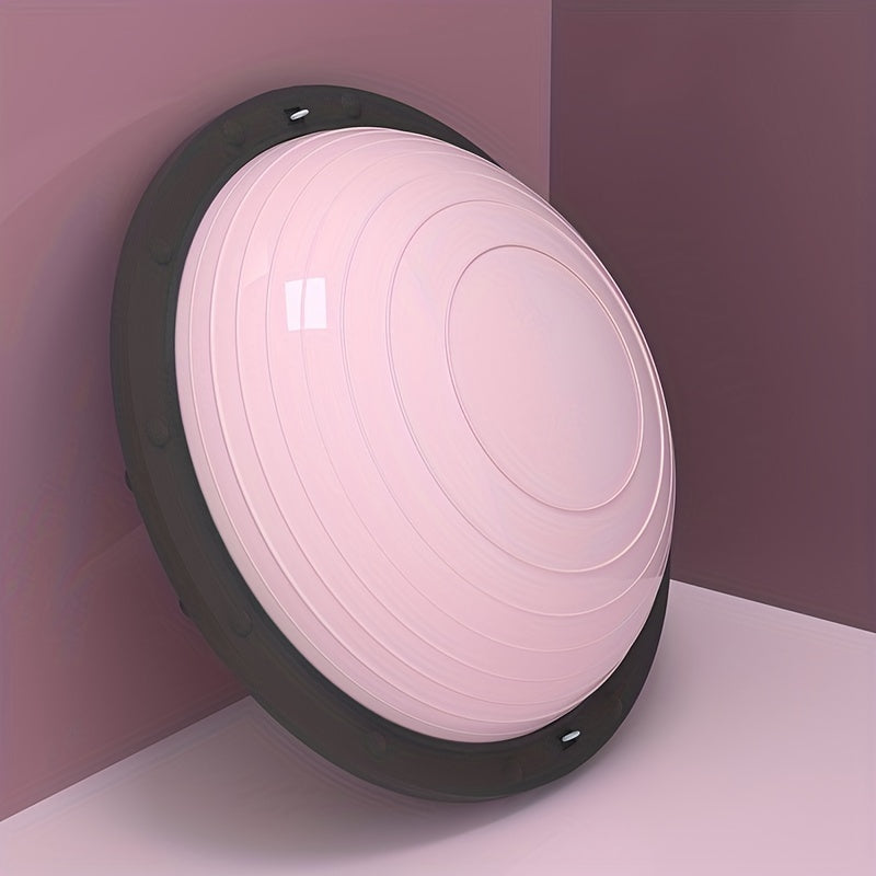 Non-slip 22.83in Semicircle Balance Ball for Home Fitness Training - Yoga Ball