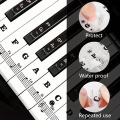 Piano Keyboard Stickers For Beginners