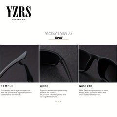 YZRS Sport Polarized Sunglasses Unisex PC Frame Sun Glasses