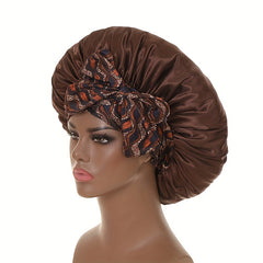 Satin Bonnet Wide Headband Hair Bonnet Night Cap