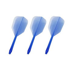 6pcs Integrated Dart Shaft & Flight Set Lightweight Plastic Dart Supplies