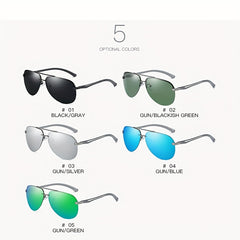 Men Polarized Sunglasses UV400 Sunshade Summer Sunglasses