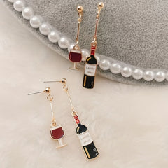 2 Pack Wine Glass Drip Oil Jewelry Accessories