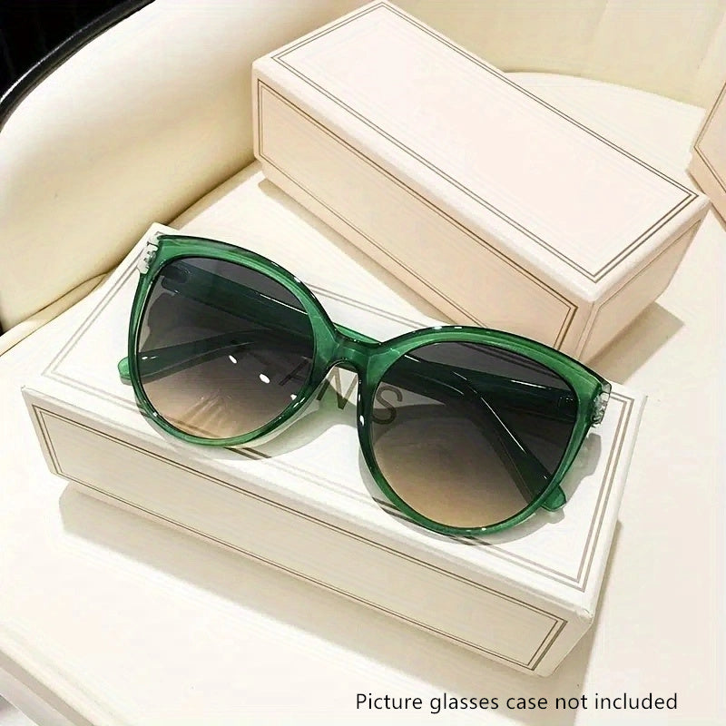 Cat Eye Sunglasses Oversize Frame Glasses UV Protection