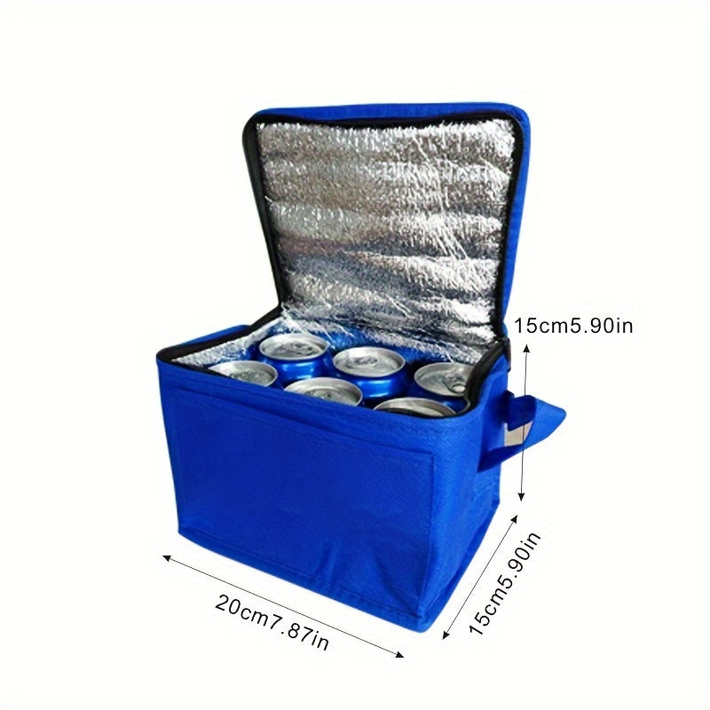 Large Capacity Insulated Cooler Bag with Aluminum Foil Lining