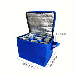 Large Capacity Insulated Cooler Bag with Aluminum Foil Lining