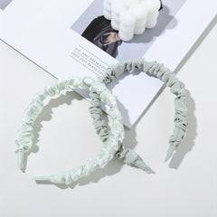 Green Floral Headband Boho Thin Hairband Vintage Style Hair Accessories