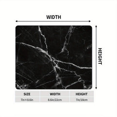 Stylish Marble Mouse Pad for Office & Gaming